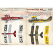 Print Scale 48-179 Decal De Havilland Tiger Moth Part 1 Scale 1:48 for Aircraft Plastic model kit