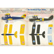 Print Scale 48-180 Decal De Havilland Tiger Moth Part 2 Scale 1:48 for Aircraft Plastic model kit