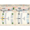 Print Scale 48-180 Decal De Havilland Tiger Moth Part 2 Scale 1:48 for Aircraft Plastic model kit