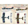 Print Scale 48-183 Decal De Havilland D.H.82b Queen Bee Scale 1:48 for Aircraft Plastic model kit