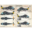Print Scale 48-184 Decal Kaman Sea Sprite The complete set 2 leaf Scale 1:48 for Helicopter Plastic model kit