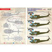 Print Scale 48-189 Decal UH-1 Air Ambulance in Vietnam War Part 2 Scale 1:48 for Helicopter Plastic model kit