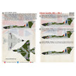 Print Scale 48-198 Decal Gloster Javelin Mk,-1 & Mk-2 Part 2 Scale 1:48 for Aircraft Plastic model kit