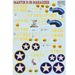 Print Scale 48-200 Decal Martin Marauder B-26B-MA Scale 1:48 for Aircraft Plastic model kit