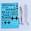Print Scale 48-224 Decal Messerschmitt Bf-110 Zerstorer Part 2 Scale 1:48 for Aircraft Plastic model kit