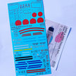 Print Scale 48-228 Decal 1:48 A6M Zero-Sen Aces Part 2 The complete set 1.5 leaf