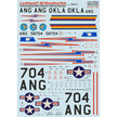 Print Scale 48-234 Decal Lockheed F-80 Shooting Star Part 3 Scale 1:48 for Aircraft Plastic model kit