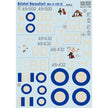 Print Scale 48-240 Decal Bristol Beaufort RAAF Part-2 Scale 1:48 for Aircraft Plastic model kit