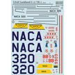 Print Scale 48-248 Decal USAF Lockheed U2/TR-1 Part 2 Scale 1:48 for Aircraft Plastic model kit