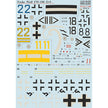 Print Scale 48-258 Decal Focke-Wulf Fw.190 D-9 Part 2 Scale 1:48 for Aircraft Plastic model kit