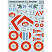 Print Scale 48-276 Decal Sopwith 1 1/2 Strutter decals Part 2
 Scale 1:48 for Aircraft Plastic model kit