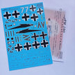 Print Scale 48-282 Decal FW 190 A-3, A-4, A-5, A-6, F & Recon Part 2 Scale 1:48 for Aircraft Plastic model kit