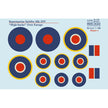 Print Scale 48-291 Decal 1:48 Supermarine Spitfire Mk.XIV High Backs Part 2 The complete set 1.5 leaf