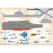 Print Scale 700-001 Decal Kuznetsov Scale 1:700 for Ship Plastic model kit