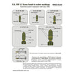 Print Scale 72-001 Decal 1:72 Technical inscriptions and marks of airbombs USAF, The second world war and Korea