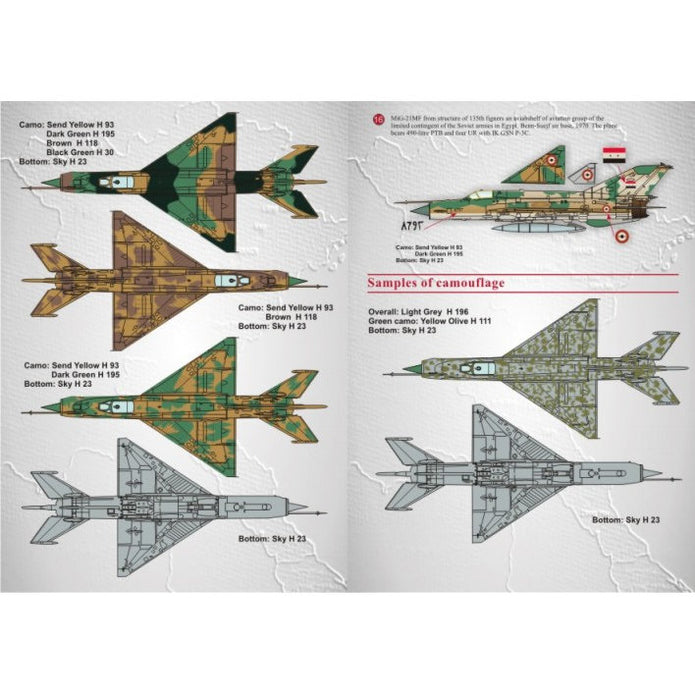 Print Scale 72-009 Decal Mig-21 Fishbed Scale 1:72 for Aircraft Plastic model kit