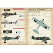 Print Scale 72-012 Decal Heinkel He-51 Scale 1:72 for Aircraft Plastic model kit