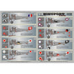Print Scale 72-018 Decal Nieuport 17-25 biz Part 2 Scale 1:72 for Aircraft Plastic model kit
