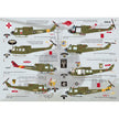 Print Scale 72-019 Decal Bell UH-1 Huey Scale 1:72 for Helicopter Plastic model kit