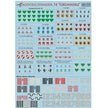 Print Scale 72-020 Decal JAGDGESCHWADER 54 GRUNHERZ Scale 1:72 for Aircraft Plastic model kit