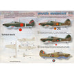 Print Scale 72-022 Decal Hawker Hurricane Scale 1:72 for Aircraft Plastic model kit