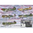 Print Scale 72-023 Decal Curtiss P-40 Kittehawk Scale 1:72 for Aircraft Plastic model kit