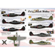 Print Scale 72-036 Decal P-61 Black Widow Scale 1:72 for Aircraft Plastic model kit