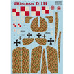 Print Scale 72-037 Decal Albatros D,III Scale 1:72 for Aircraft Plastic model kit