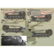 Print Scale 72-041 Decal CH-47 Chinook Scale 1:72 for Helicopter Plastic model kit