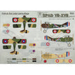 Print Scale 72-046 Decal Spad VII-XVII Scale 1:72 for Aircraft Plastic model kit