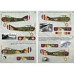 Print Scale 72-046 Decal Spad VII-XVII Scale 1:72 for Aircraft Plastic model kit