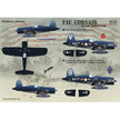 Print Scale 72-052 Decal F4U Corsair Of The Korean War Scale 1:72 for Aircraft Plastic model kit