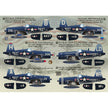 Print Scale 72-052 Decal F4U Corsair Of The Korean War Scale 1:72 for Aircraft Plastic model kit