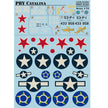 Print Scale 72-054 Decal PBY Catalina The complete set 2 leaf Scale 1:72 for Aircraft Plastic model kit