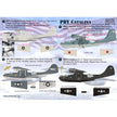 Print Scale 72-054 Decal PBY Catalina The complete set 2 leaf Scale 1:72 for Aircraft Plastic model kit