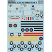Print Scale 72-064 Decal American Spitfire Scale 1:72 for Aircraft Plastic model kit