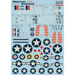 Print Scale 72-066 Decal Wildcat and Martlet Aces Scale 1:72 for Aircraft Plastic model kit