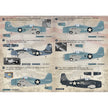 Print Scale 72-066 Decal Wildcat and Martlet Aces Scale 1:72 for Aircraft Plastic model kit