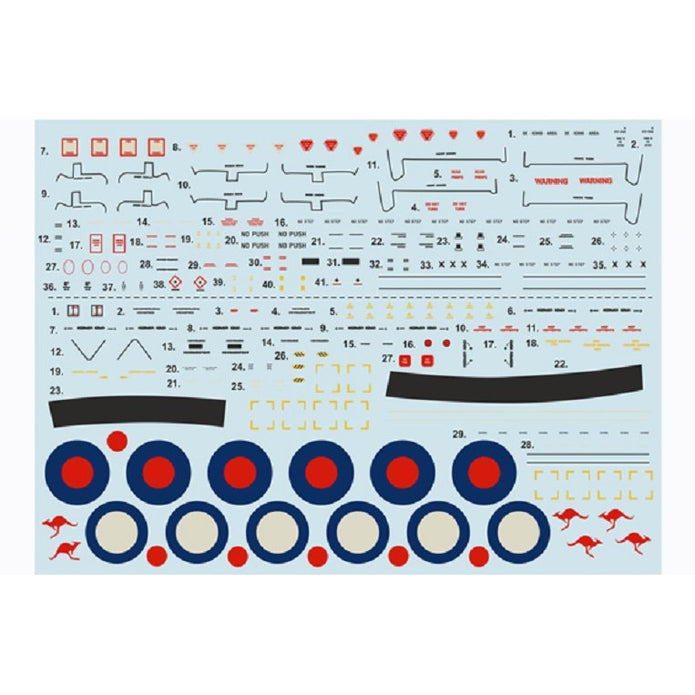 Print Scale 72-069 Decal Fairey Gannet The complete set 1.5 leaf Scale 1:72 for Aircraft Plastic model kit