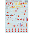 Print Scale 72-071 Decal Victory aces regiment Normandiy-Nieman Scale 1:72 for Aircraft Plastic model kit