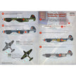 Print Scale 72-071 Decal Victory aces regiment Normandiy-Nieman Scale 1:72 for Aircraft Plastic model kit