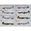 Print Scale 72-071 Decal Victory aces regiment Normandiy-Nieman Scale 1:72 for Aircraft Plastic model kit