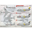 Print Scale 72-079 Decal F-86E Sabre The complete set 2 leaf Scale 1:72 for Aircraft Plastic model kit