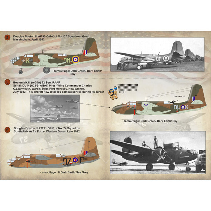 Print Scale 72-084 Decal Douglas A-20 Havok Scale 1:72 for Aircraft Plastic model kit