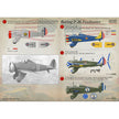 Print Scale 72-090 Decal Boeing P-26 Peashooter Scale 1:72 for Aircraft Plastic model kit