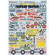 Print Scale 72-095 Decal Vought F-8 Crusader Scale 1:72 for Aircraft Plastic model kit