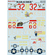 Print Scale 72-097 Decal Martin B-26 Marauder Scale 1:72 for Aircraft Plastic model kit