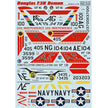 Print Scale 72-105 Decal McDonnell F-3 Demon F3H Demon Scale 1:72 for Aircraft Plastic model kit