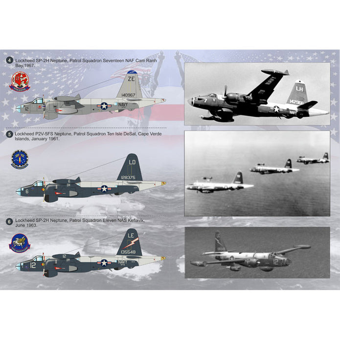 Print Scale 72-106 Decal Lockheed P-2 Neptune Scale 1:72 for Aircraft Plastic model kit