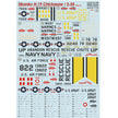Print Scale 72-108 Decal Sikorsky H-19 Part 2 Scale 1:72 for Helicopter Plastic model kit